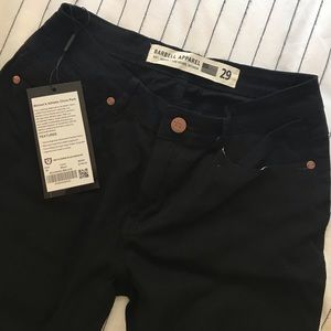Barbell apparel black chino pants